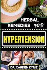 Herbal Remedies for Hypertension