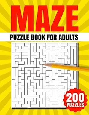 Maze Puzzle Book for Adults