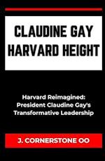 Claudine Gay Harvard Height