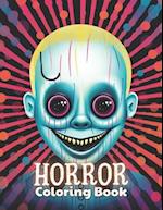 Horror Coloring Book for Adult