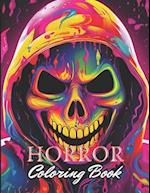 Horror Coloring Book for Adult