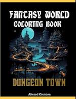 Fantasy World Coloring Book