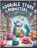 Coloring Book - Adorable Store Monsters Coloring Adventure