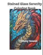 stained Glass serenity coloring book
