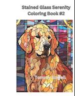 Stained Glass Serenity coloring book