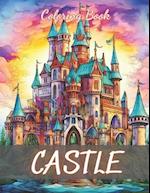 Castle Coloring Book for Adult