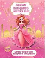 Princess Alphabet A-Z Coloring Book With Empowering Affirmations