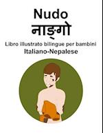 Italiano-Nepalese Nudo Libro illustrato bilingue per bambini