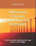 Differential Calculus Statistics and Probability