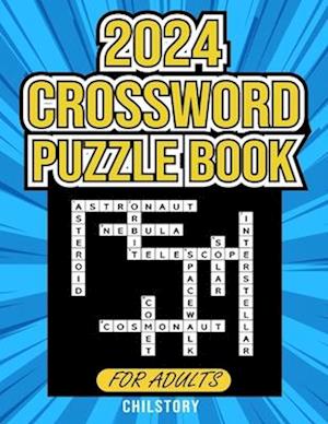 2024 Crossword puzzle book for adults