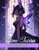 Anime Fairies Coloring Book