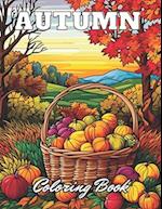 Autumn Coloring Book for Adults