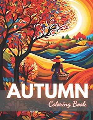 Autumn Coloring Book for Adults