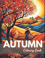 Autumn Coloring Book for Adults