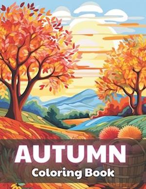 Autumn Coloring Book for Adults