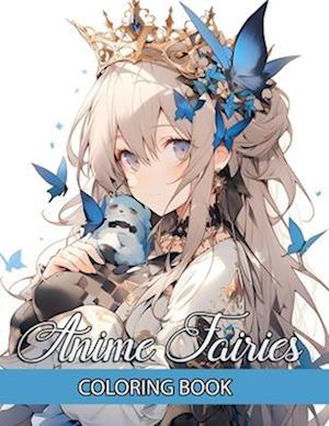 Anime Fairies Coloring Book