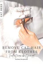 Remove cat hair from clothes