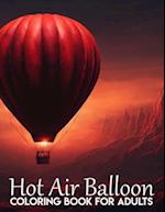 Hot Air Balloons Coloring Book