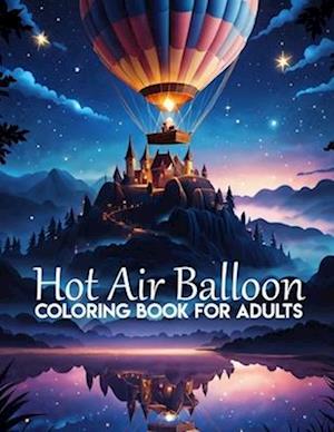 hot air balloon coloring book