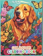 Goldador Dog Coloring Book