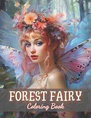 Forest Fairy Coloring Book for Adult