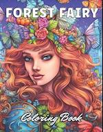 Forest Fairy Coloring Book for Adult