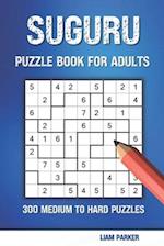 Suguru Puzzle Book for Adults