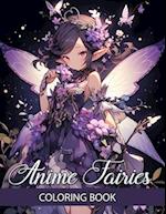 Anime Fairies Coloring Book