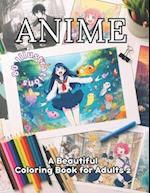 Anime Coloring Book for Adults 2