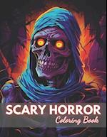 Scary Horror Coloring Book for Adult