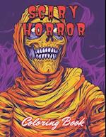 Scary Horror Coloring Book for Adult