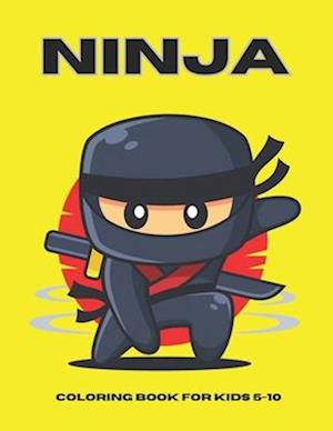 Ninja Coloring Book