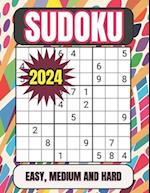 2024 Sudoku Easy, Medium and Hard