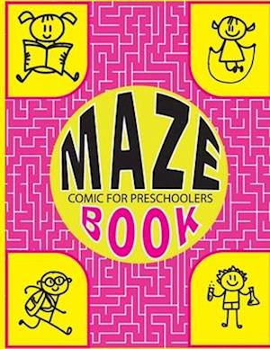 Maze Book Comic for Preschoolers