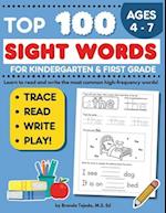 Top 100 Sight Words for Kindergarten and First grade