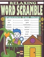 Relaxing Word Scramble Puzzles For Men