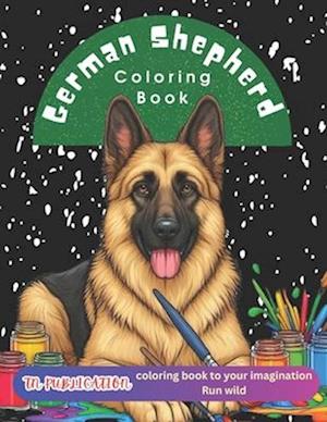 German Shepherd Coloring Book