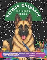 German Shepherd Coloring Book