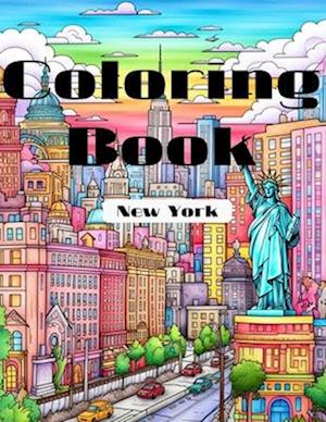 New York City Coloring Book