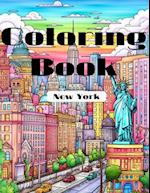 New York City Coloring Book