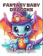 Fantasy Baby Dragons Coloring Book