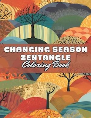 Changing Season Zentangle Coloring Book