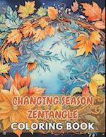 Changing Season Zentangle Coloring Book