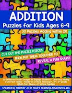 Addition Puzzles for Kids Ages 6-9