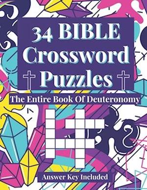 34 Bible Crossword Puzzles