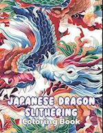 Japanese Dragon Slithering Coloring Book