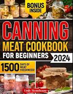 Canning Meat Cookbook for Beginners