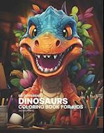 Dinosaurs Coloring Book For Kids