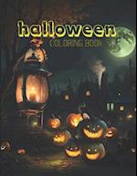 Halloween coloring book: coloring book 