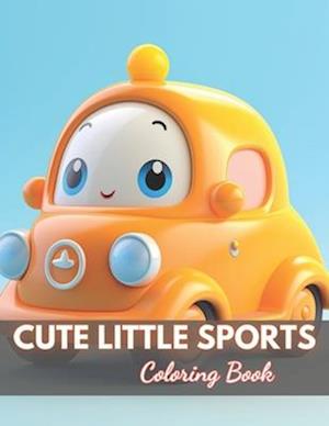 Cute Little Sports Car Coloring Book